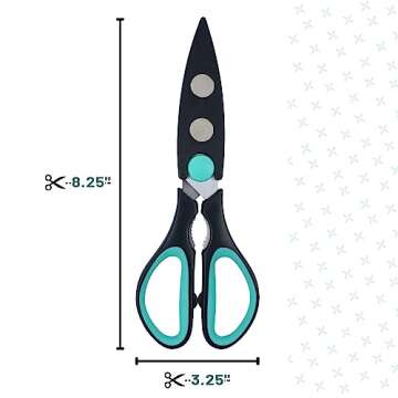 Mr. Pen 8 Inch Dishwasher Safe Food Scissors - Versatile Kitchen Shears for All Cooking Needs