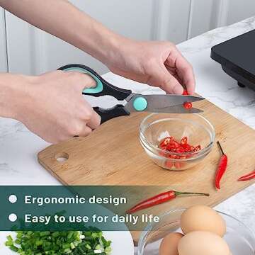 Mr. Pen Kitchen Scissors - 8 Inch Utility & Meat Shears