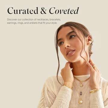 Rocksbox Joni Statement Chain Necklace in Gold - Chunky Chain Necklace for Women - 14k Gold Plating - Premium Quality Jewelry - 17" with Extender