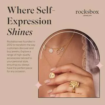 Rocksbox Joni Statement Chain Necklace in Gold - Chunky Chain Necklace for Women - 14k Gold Plating - Premium Quality Jewelry - 17" with Extender