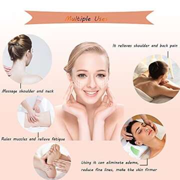 Premium 4 Pack Jade Gua Sha Tool Set – Facial & Body Massage