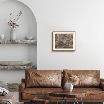 Framed Canvas Wall Art for Home Decor 10x12 Inch