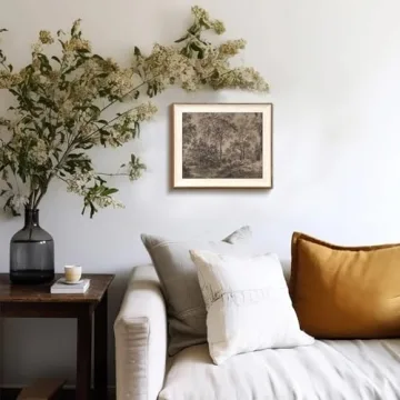 Framed Canvas Wall Art for Home Decor 10x12 Inch