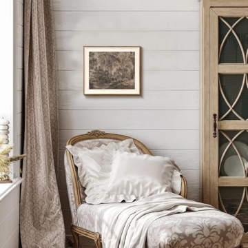 Framed Canvas Wall Art for Home Decor 10x12 Inch