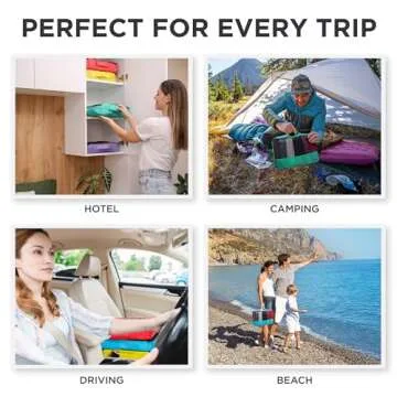 Large Lightweight Packing Cubes for Travel 5pc Set