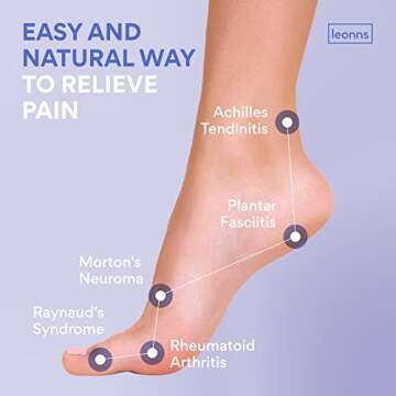 LEONNS Microwavable Slippers for Women and Men - Relaxing Warming Slippers - Natural Feet Warmers - One Size Fits Most (White Cream)