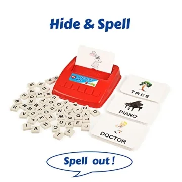 BOHS English Literacy Wiz Fun Game - Upper Case Sight Words - 60 Flash Cards - Preschool Language Learning Educational Toys