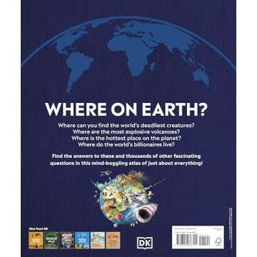 Where on Earth?: Geography As You've Never Seen It Before (DK Where on Earth? Atlases)