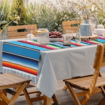 Habbi Mexican Table Runner 4 Pack for Fiesta Events