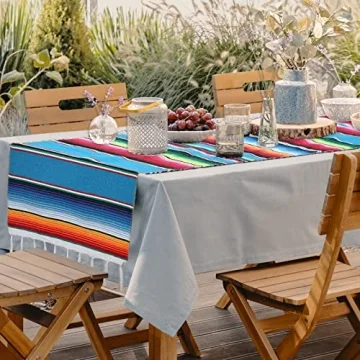 Habbi Mexican Table Runner 4 Pack for Fiesta Events