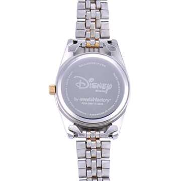 Disney Adult Metal Bracelet Analog Quartz Watch - Classic Design