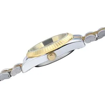 Disney Adult Metal Bracelet Analog Quartz Watch - Classic Design