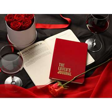 The Lovers Journal - A Relationship Journal for Couples with Prompts | Fun Reflective Questions, Mon...