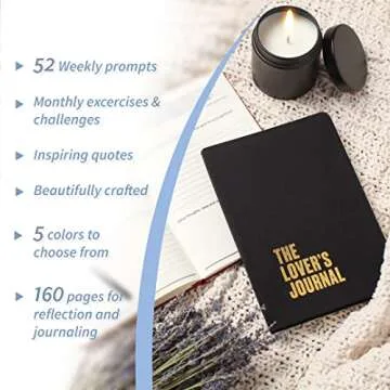 The Lovers Journal - Couples' Relationship Journal with Prompts