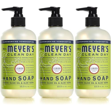 Mrs. Meyer's Lemon Verbena Hand Soap - Cruelty-Free & Biodegradable