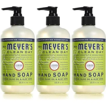 Mrs. Meyer's Lemon Verbena Hand Soap - Cruelty-Free & Biodegradable