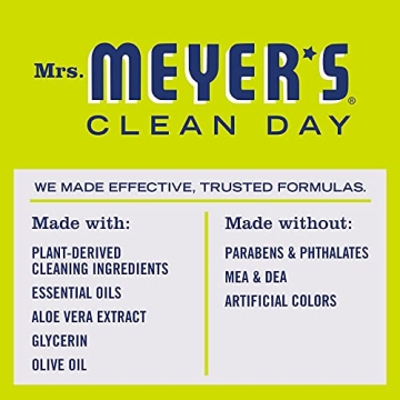 Mrs. Meyer's Lemon Verbena Hand Soap Cruelty-Free Biodegradable