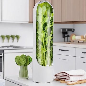 Fresh Herb Keeper for Refrigerator, Preserve Greens Longer