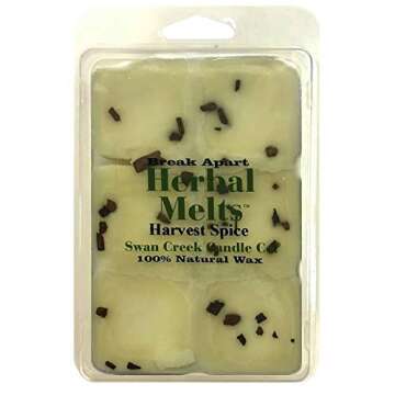 Swan Creek Drizzle Melts Wax Warmer Triple Scented Cubes -Harvest Spice