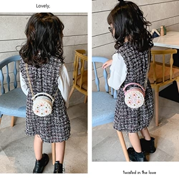 Forwe Mini Round Purse - Cute Toddler Handbag for Girls