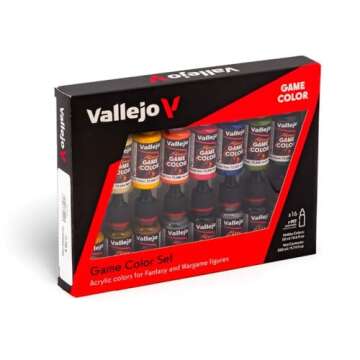 Vallejo Game Color Set - Starter Kit for Miniatures Painting