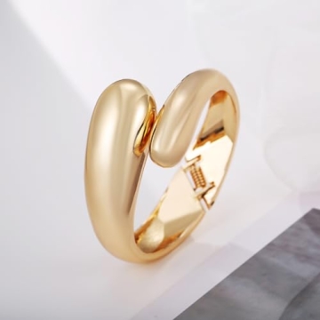 Shop GREICHFAN Gold Chunky Bracelet for Women