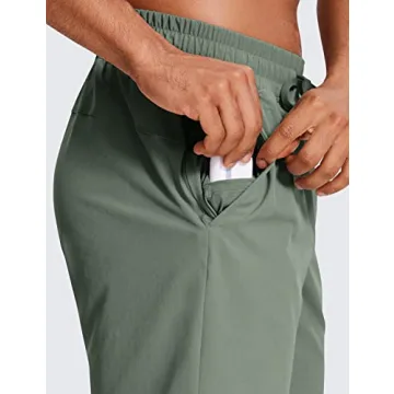 CRZ YOGA Men's Linerless Workout Shorts - Quick Dry & Stylish
