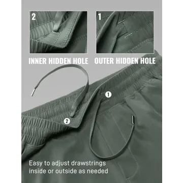 CRZ YOGA Men's Linerless Workout Shorts - Quick Dry & Stylish