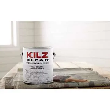 KILZ Klear Primer - Versatile Clear Sealing Primer for All
