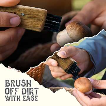 Gather Americana Mushroom Foraging Knife - Premium Quality Tool