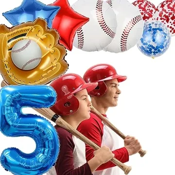 HADCKJA Baseball Balloon Kit for Birthday Party Decorations