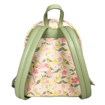 Loungefly Disney Tinkerbell Floral Shoulder Bag Purse