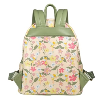 Loungefly Disney Tinkerbell Floral Shoulder Bag Purse