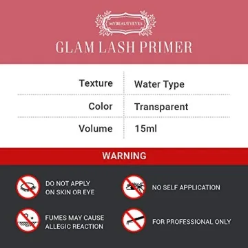 Glam Lash Primer for Longer Extension Retention