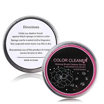 Makeup Brush Cleaner Sponge, Color Removal Sponge, Clean Makeup Brushes Easily/Swiftly Switch To Next Color/Remove Shadow Color from Makeup, Cosmetic Colors for Daily Use