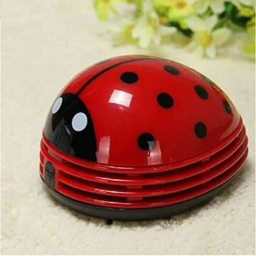 JAROWN Mini Ladybug Vacuum for Desk Cleaning