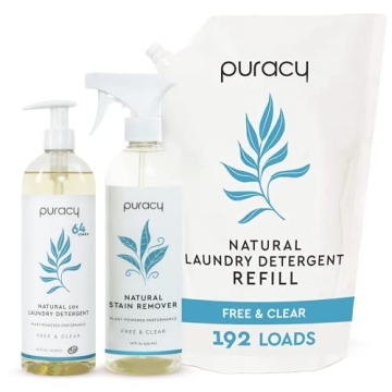 Puracy Natural Laundry Bundle - Eco-Friendly Cleaning Solution