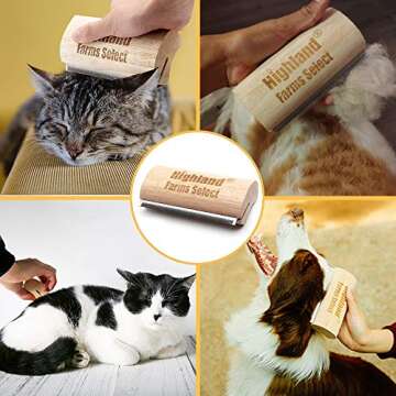 Deshedding Grooming Tool for Pets - Ergonomic & Effective