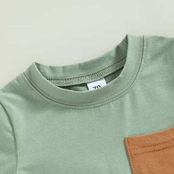 Toddler Baby Boy Summer Outfit Set - Stylish and Comfortable