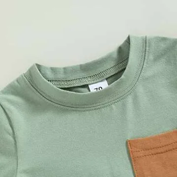 Toddler Baby Boy Summer Outfit Set - Stylish and Comfortable
