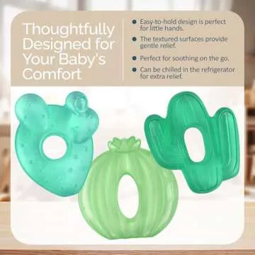 Stylish Itzy Ritzy Water-Filled Teethers for Babies