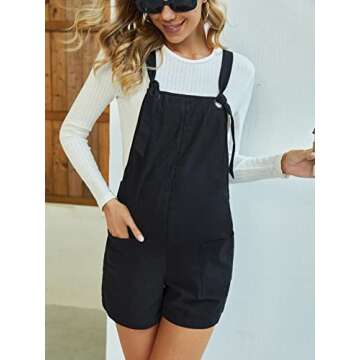 Shop OYOANGLE Maternity Overall Shorts Romper Stylish Comfort