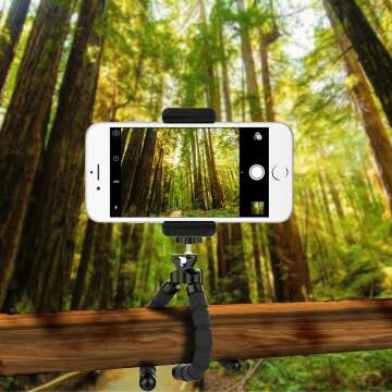 UBeesize Phone Tripod Portable Adjustable Camera Stand