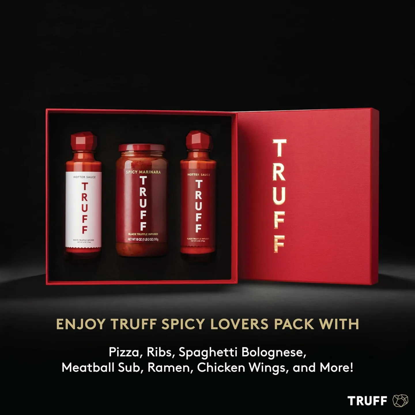 TRUFF Spicy Lovers Pack of 3 Unique Hot Sauces