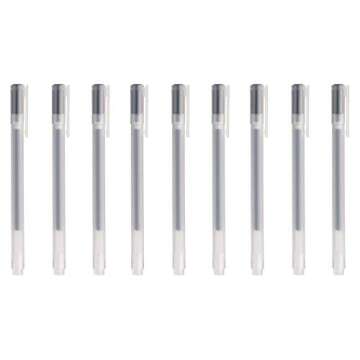 Muji Gel Ink Ball Point Pen, Black, 0.5mm, Pack of 3 (Japan Import), Set of 3