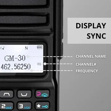 Radioddity GM-30 GMRS Radio - Reliable Two Way Communication