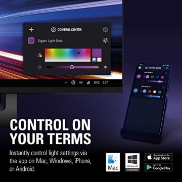 Elgato Light Strip for Smart Home and Gaming Setups