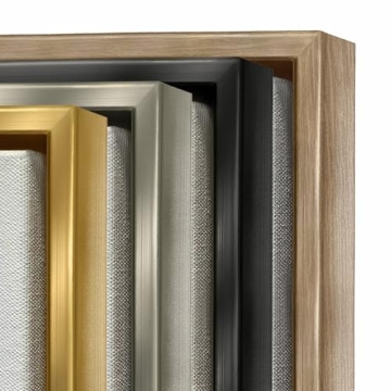 Stupell Industries Abstract Mountain Reflection Painting Floating Framed Wall Art, Design by Trevor Copenhaver