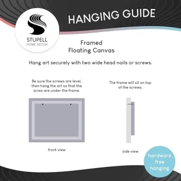 Stupell Industries Abstract Mountain Reflection Painting Floating Framed Wall Art, Design by Trevor Copenhaver