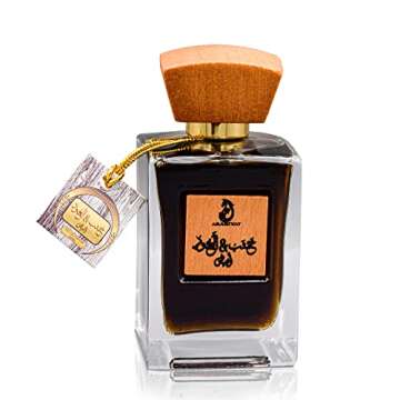 ARABIYAT Khashab & Oud Unisex Eau de Parfum – 100ml, Amber & Cedarwood Fragrance for Men and Women...